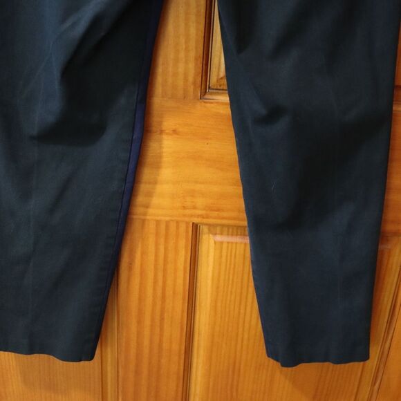 Eileen Fisher Women's Skinny Pants in Black and Navy Pull On Organic Cotton Med - Picture 8 of 10